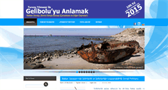 Desktop Screenshot of geliboluyuanlamak.com